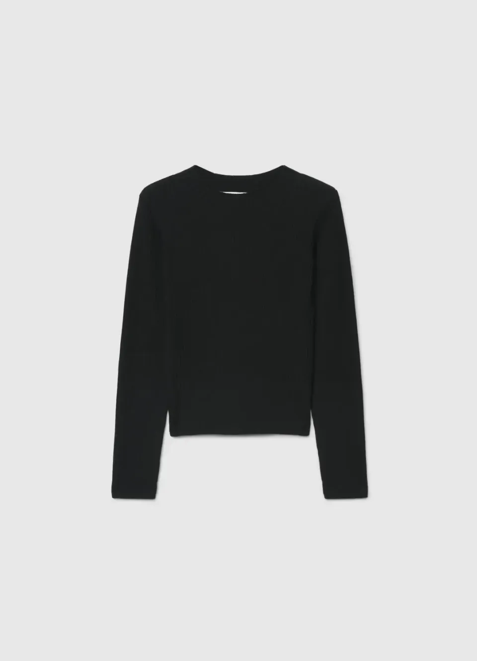 Calliope T-shirt costine t-shirt fille manches longues côtelé