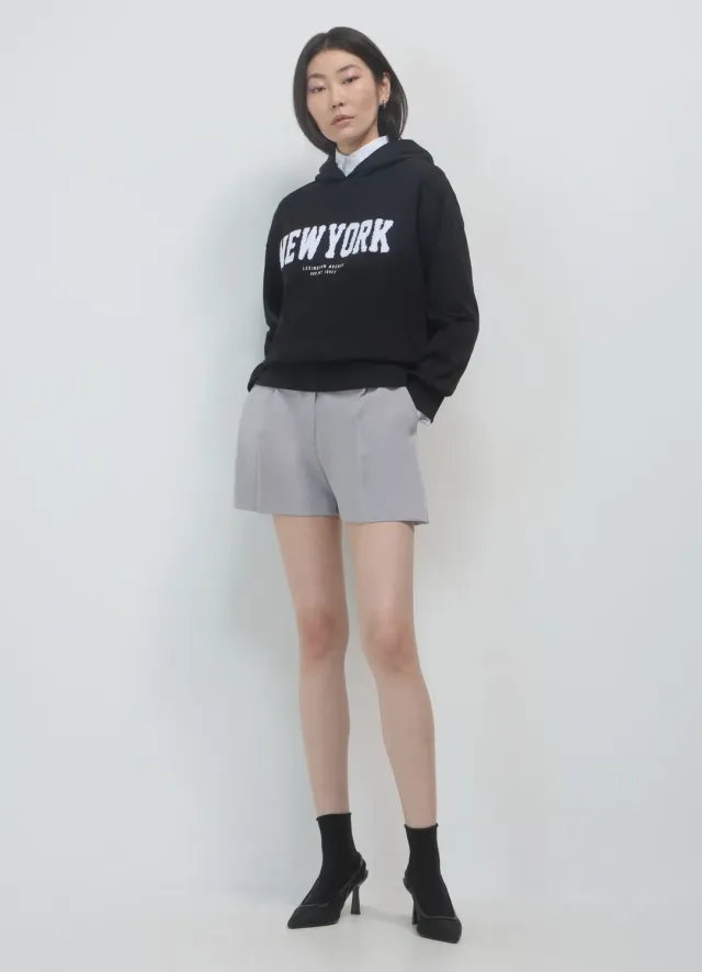 Calliope sweat capuche New York coton femme