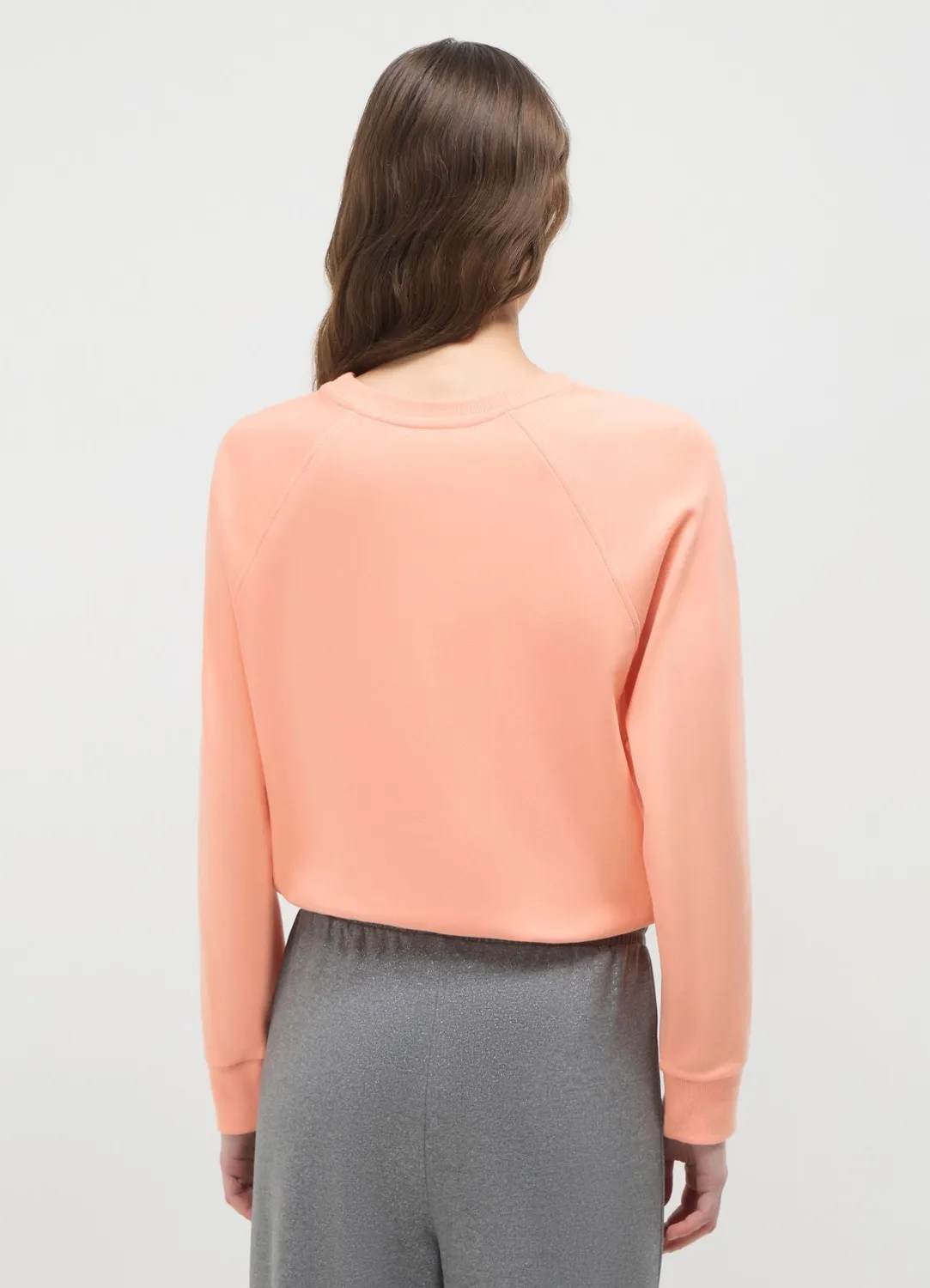 Calliope sweat body femme coton uni