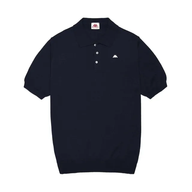 Robe di Kappa Durek polo unisexe bleu marine