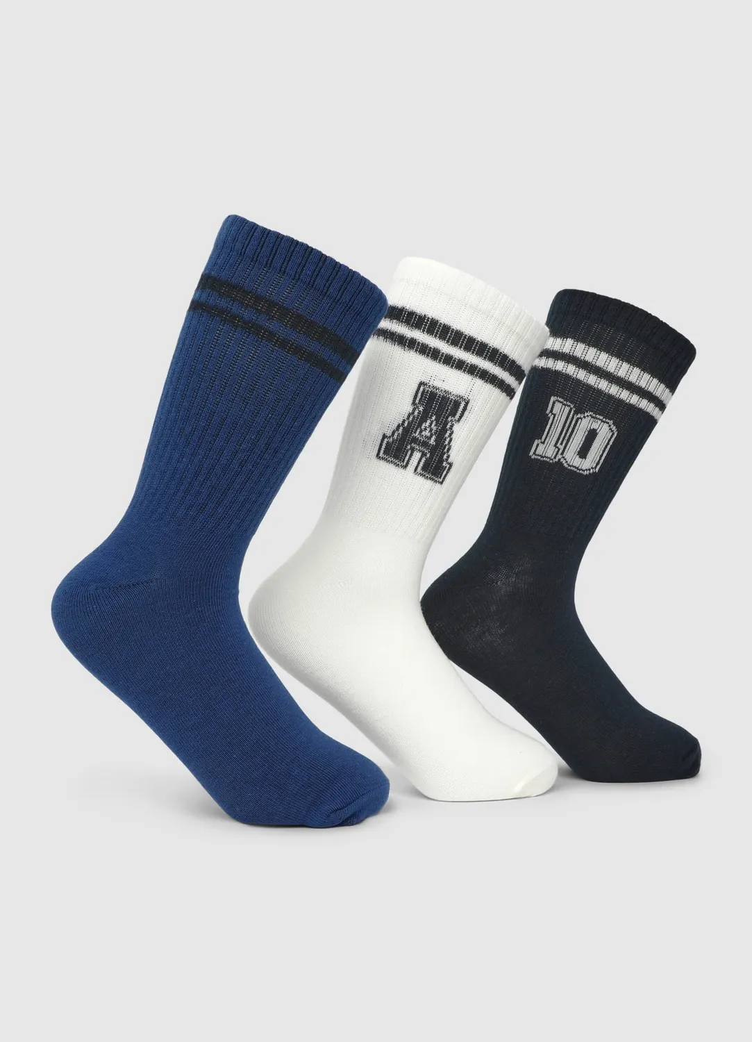 Calliope lot 3 chaussettes jacquard garçon rayures