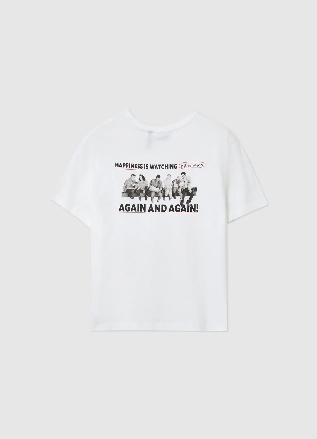 Calliope t-shirt Friends imprimé femme coton