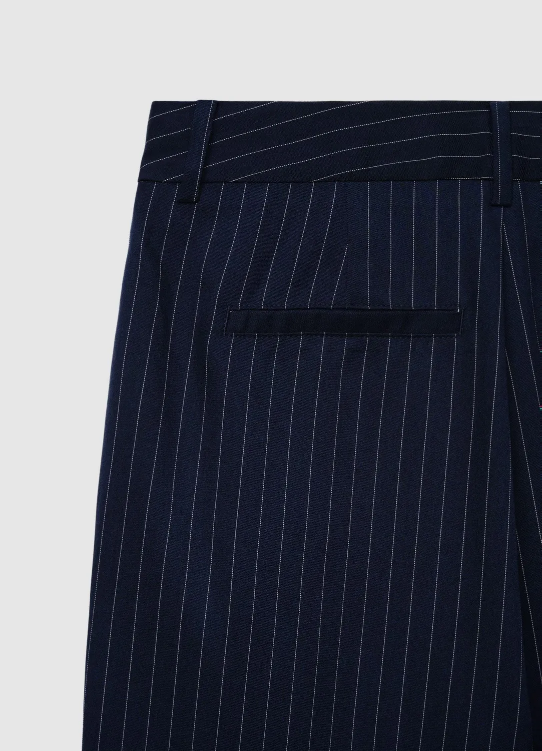 Calliope pantalon droit rayures femme business