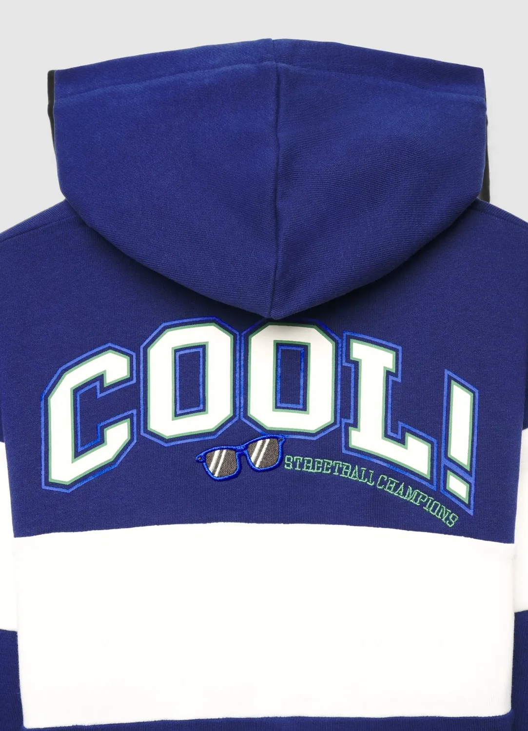 Calliope sweat capuche garçon color-block