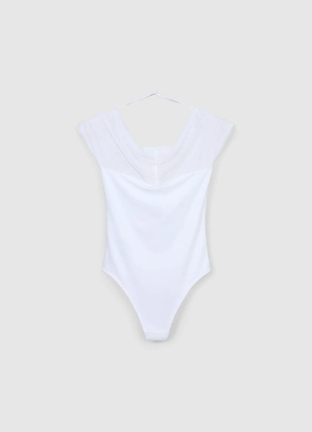 Calliope body nœud tulle boutonné femme