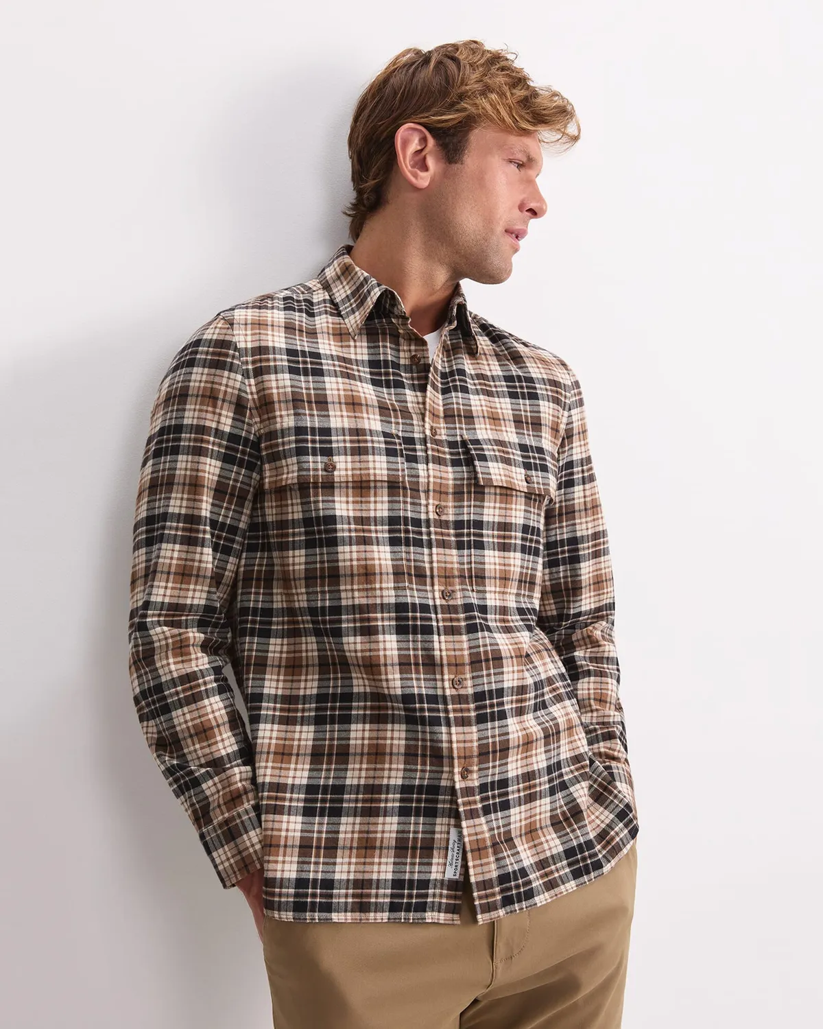 Sportscraft Xavier chemise flanelle coton homme
