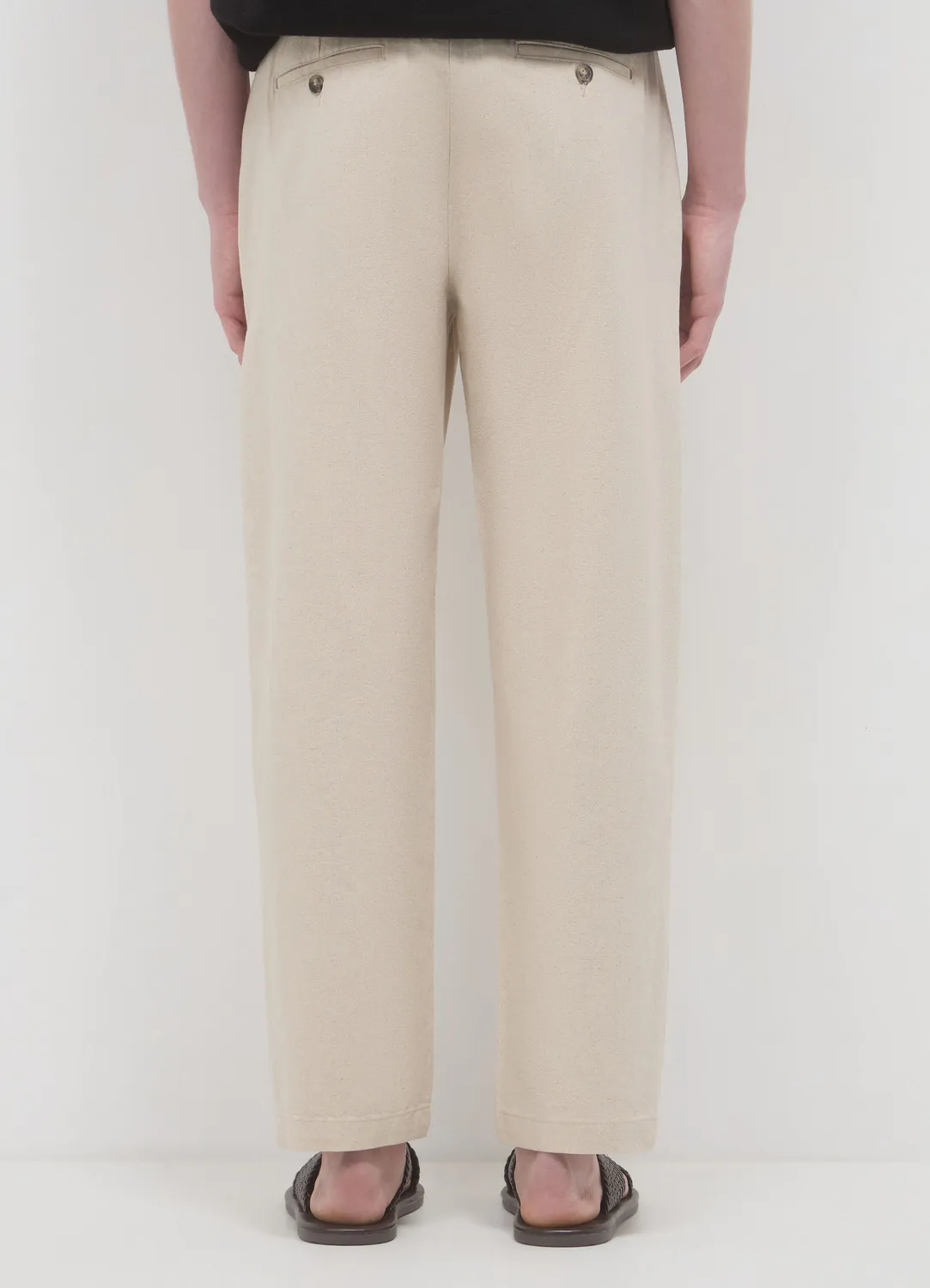 Calliope jogger uni coton homme coupe regular