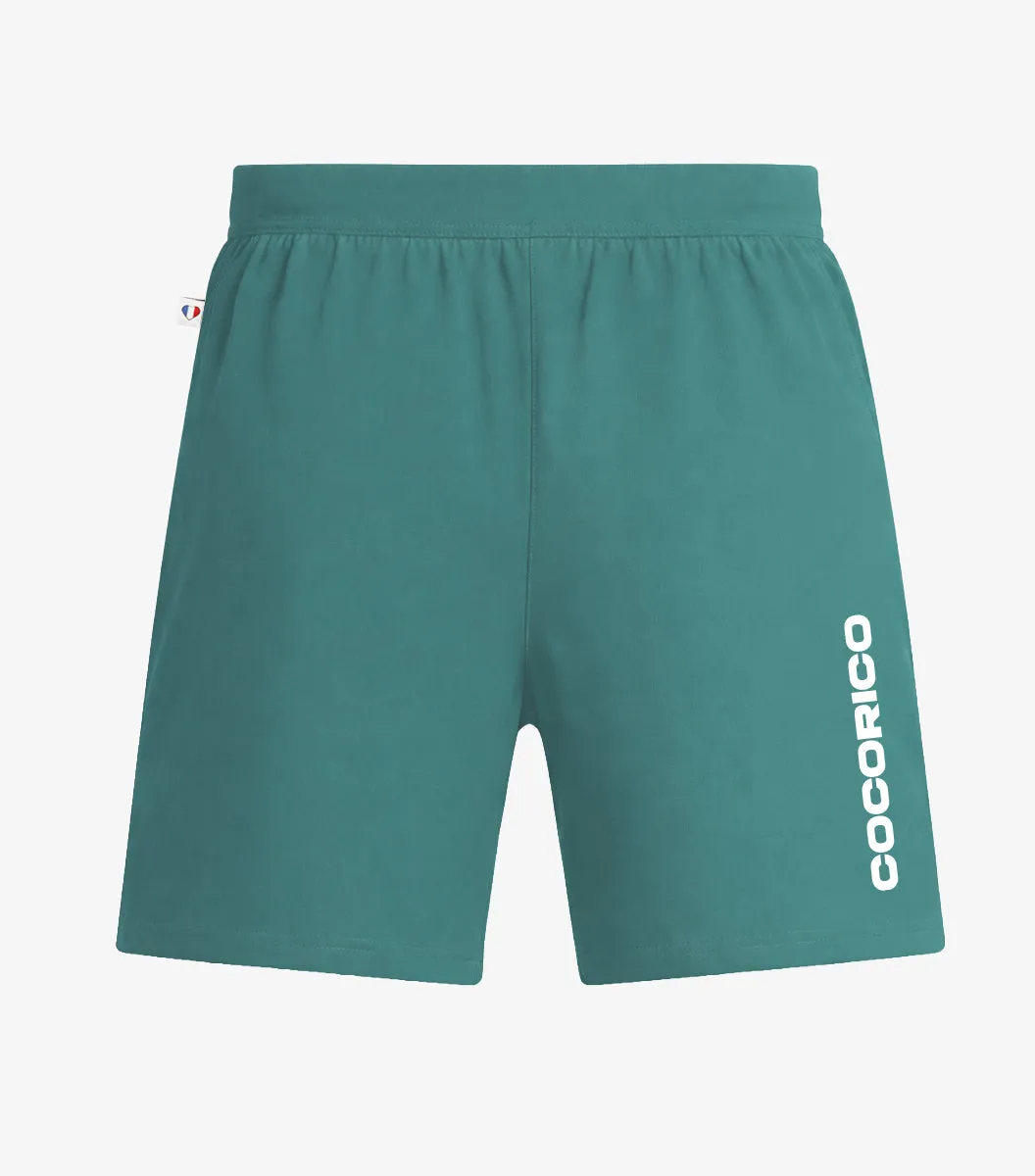 Cocorico Impact short sport homme vert léger