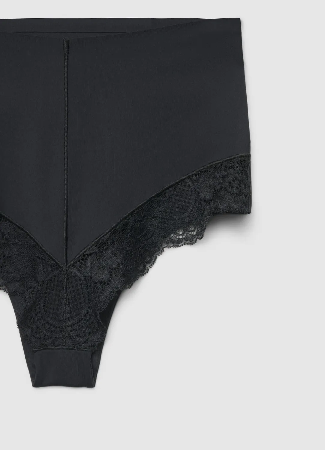 Calliope slip gainant taille haute femme dentelle