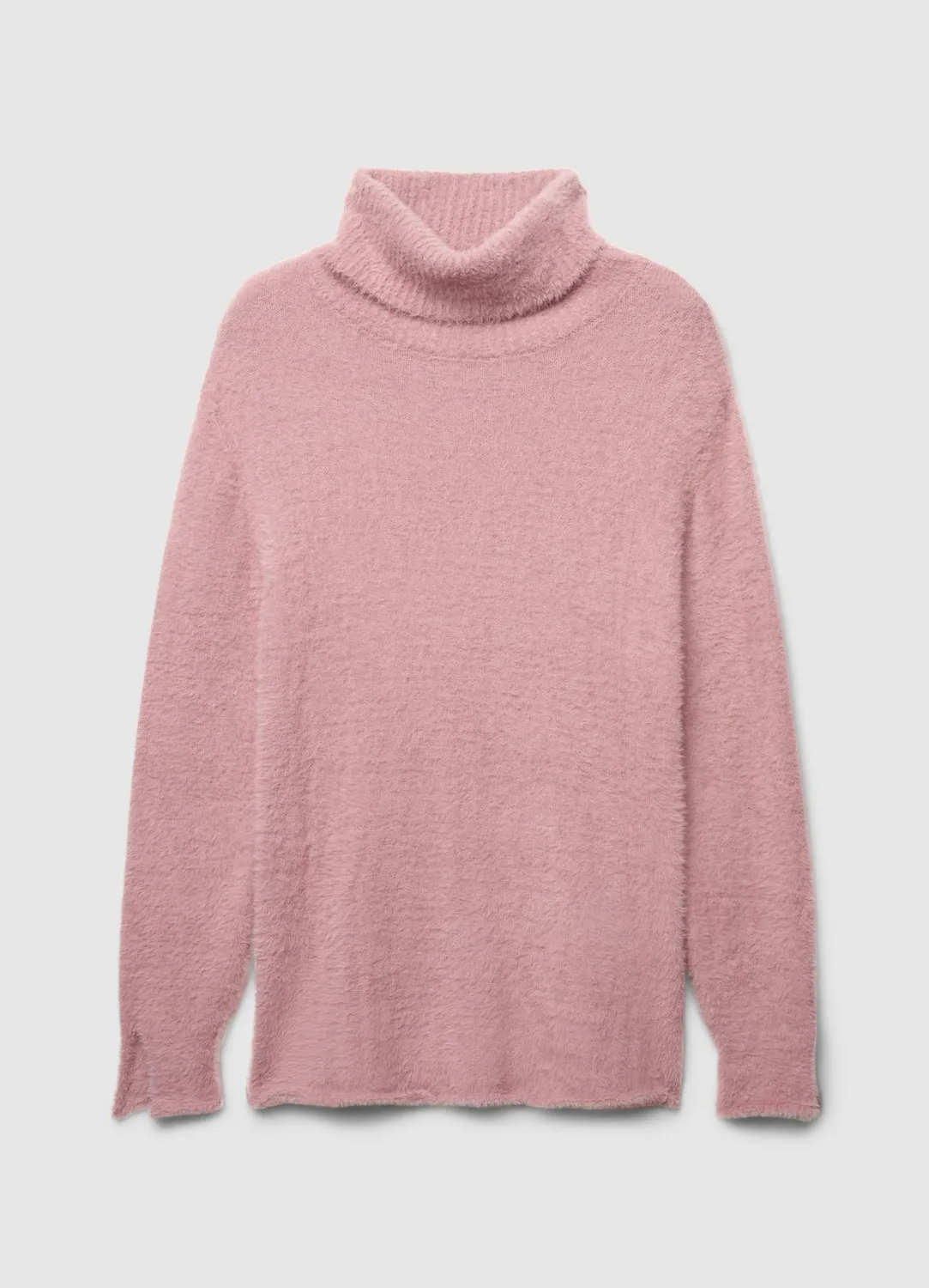 Calliope pull col roulé femme uni effet doux
