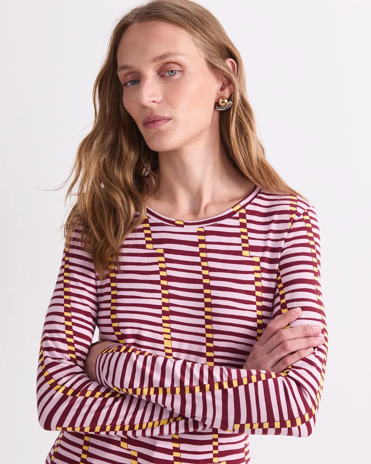 Sportscraft Rani T-shirt manches longues imprimé femme
