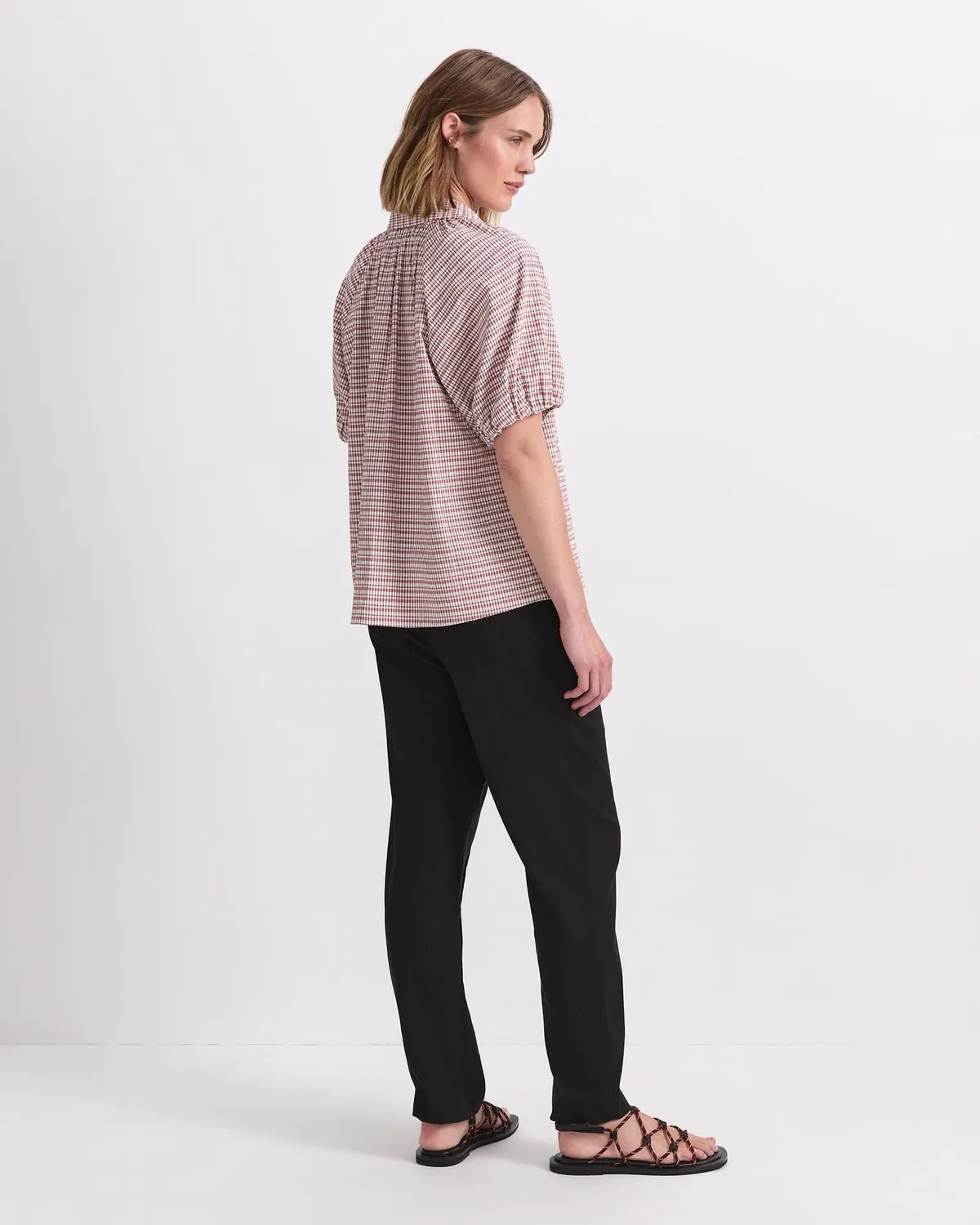 Sportscraft Aster chemise coton rayée femme