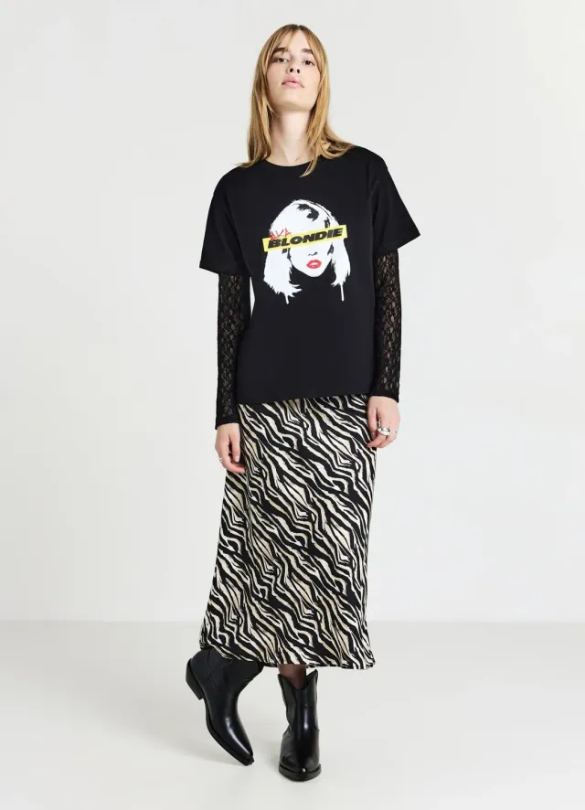 Calliope Blondie t-shirt femme coton imprimé
