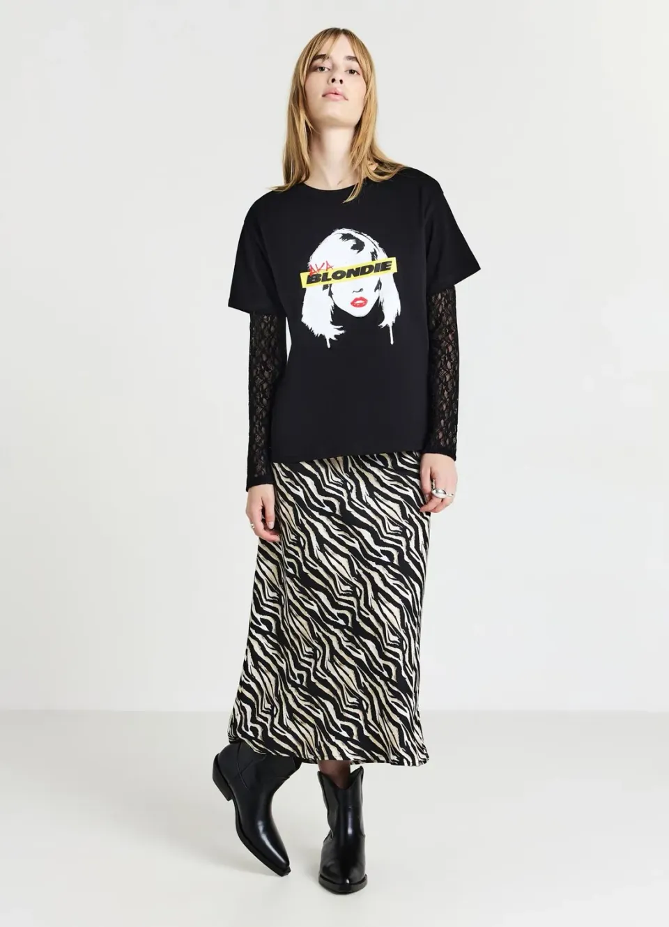 Calliope Blondie t-shirt femme coton imprimé