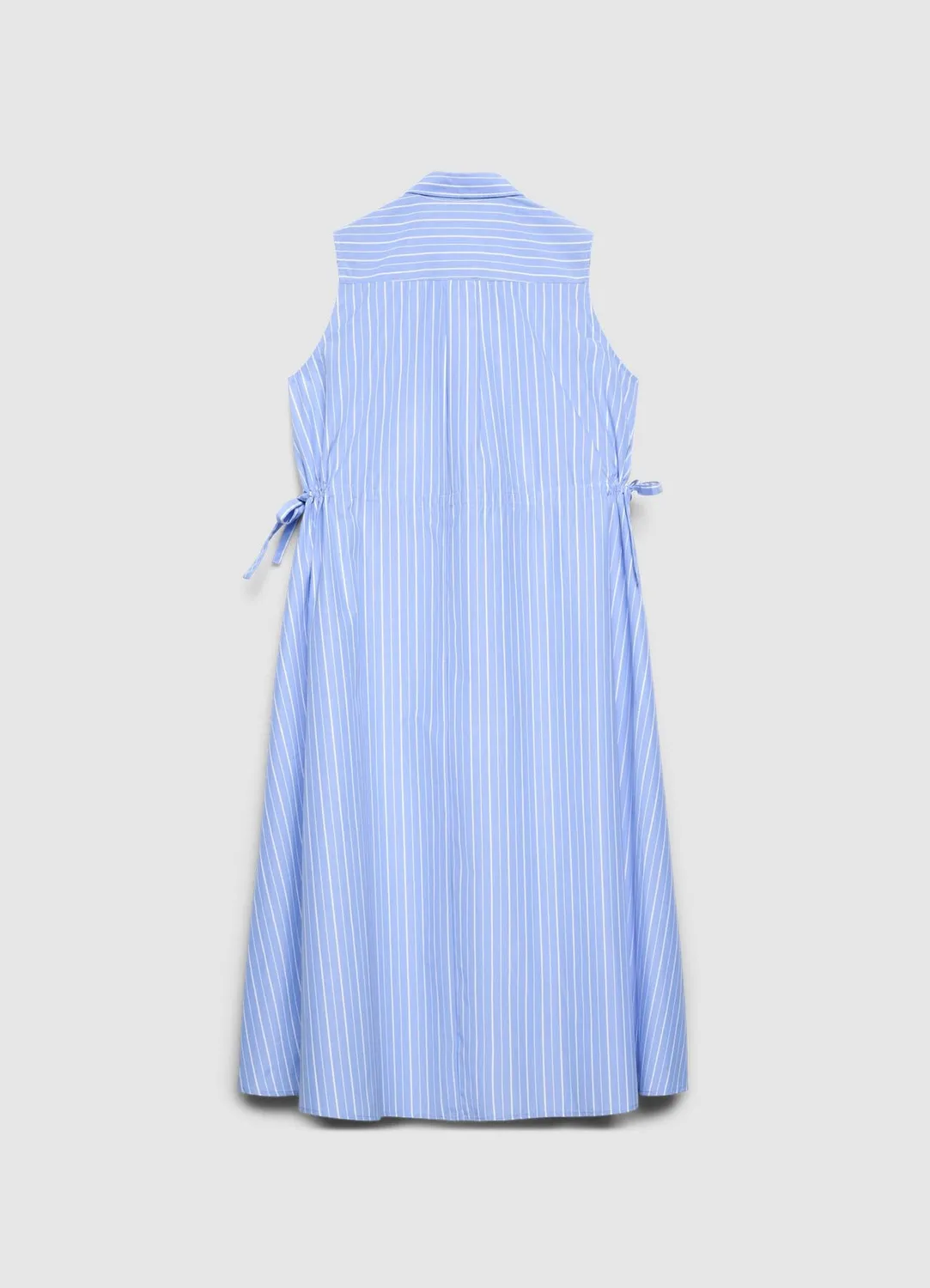 Calliope robe chemisier longue rayée femme lacets