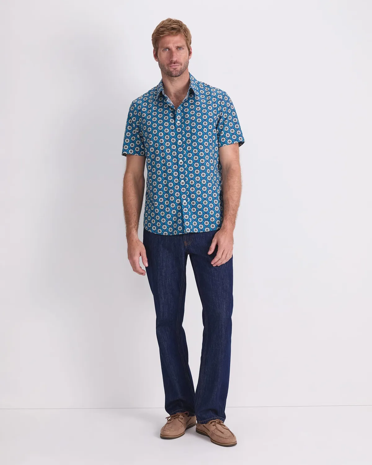 Sportscraft Walter chemise homme Liberty manches courtes