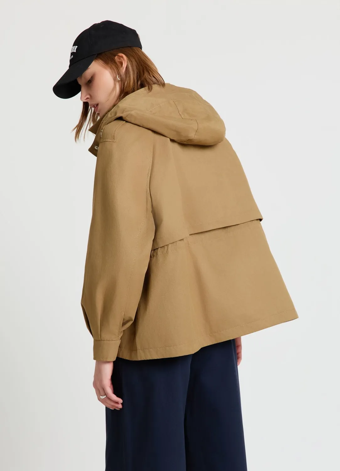 Calliope giubbino blouson femme coton capuche