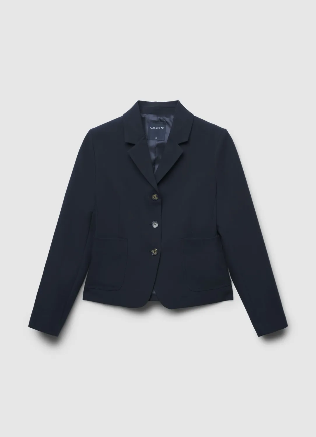 Calliope veste poches plaquées femme boutons
