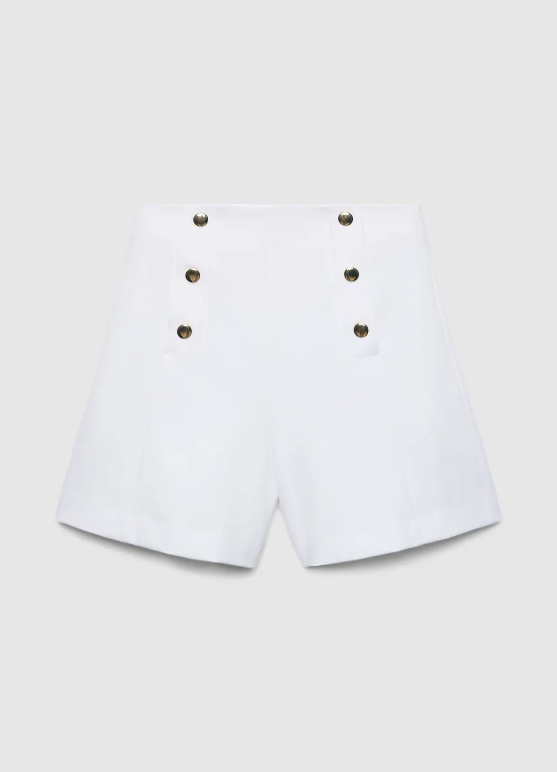 Calliope short boutons décoratifs femme taille S