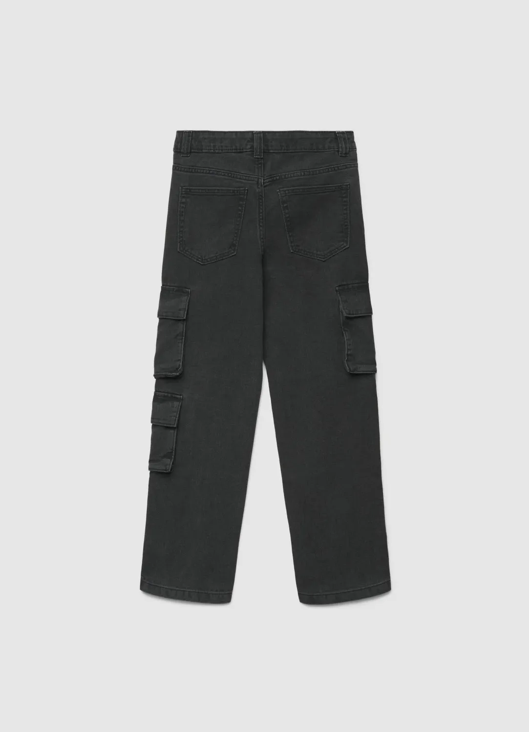 Calliope jean cargo garçon multi-poches droit