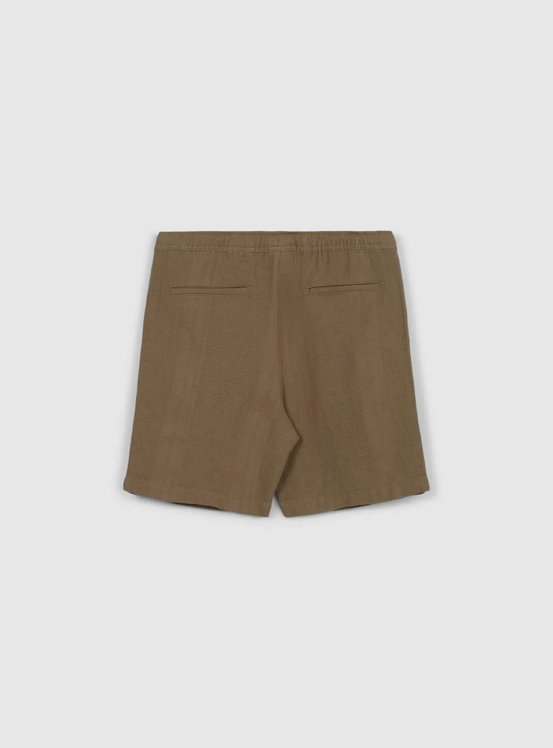 Calliope bermuda rayé homme coton cordon