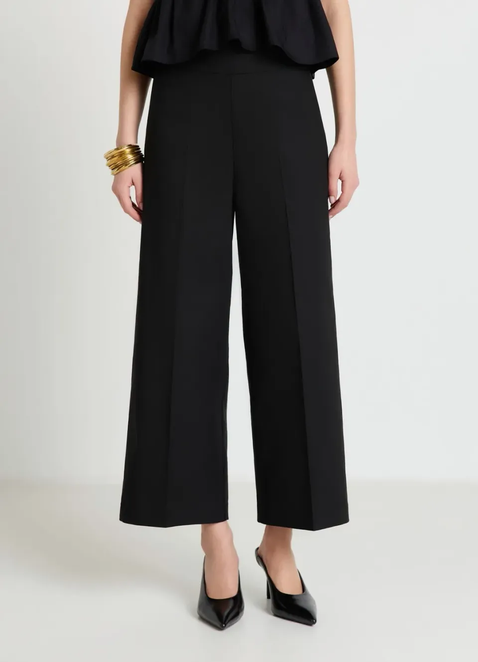 Calliope pantalon culotte coton large femme