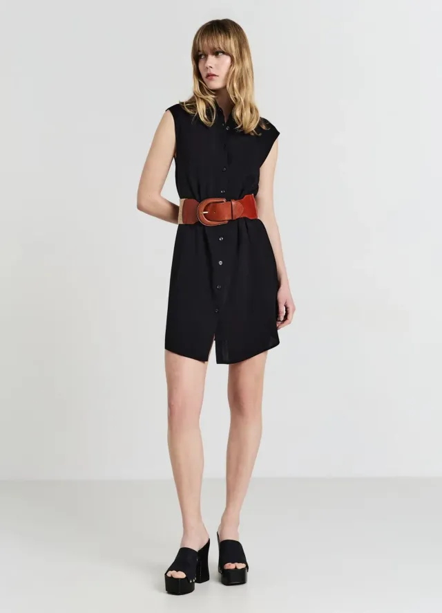 Calliope chemise femme sans manches longue
