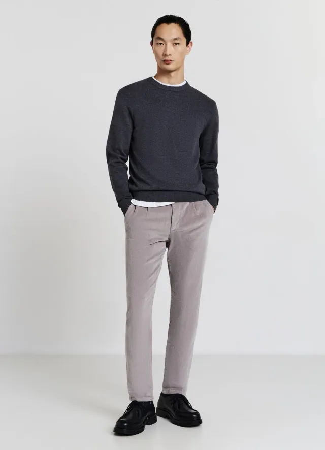 Calliope pantalon chino uni homme coupe regular