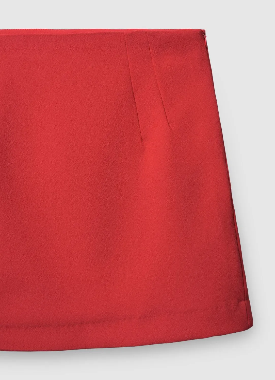 Calliope pinces minijupe zip latéral femme