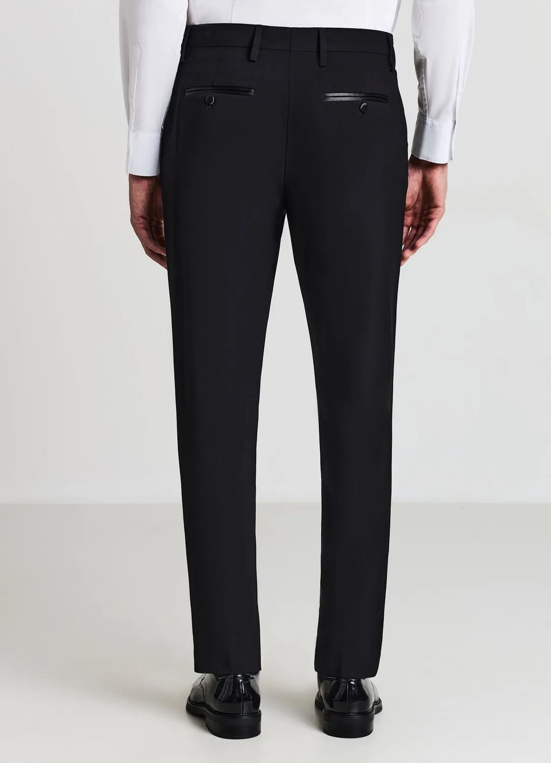 Calliope pantalon homme uni coupe regular bureau