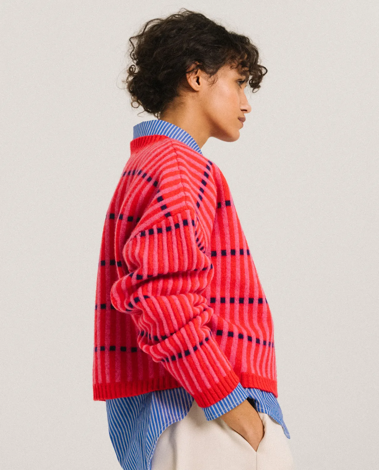 Tinsels Freddy pull Poppy laine mérinos
