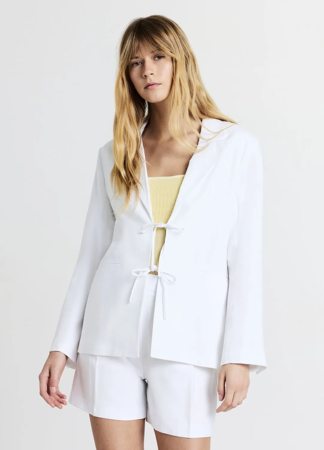 Calliope veste blazer a lacets monopetto femme