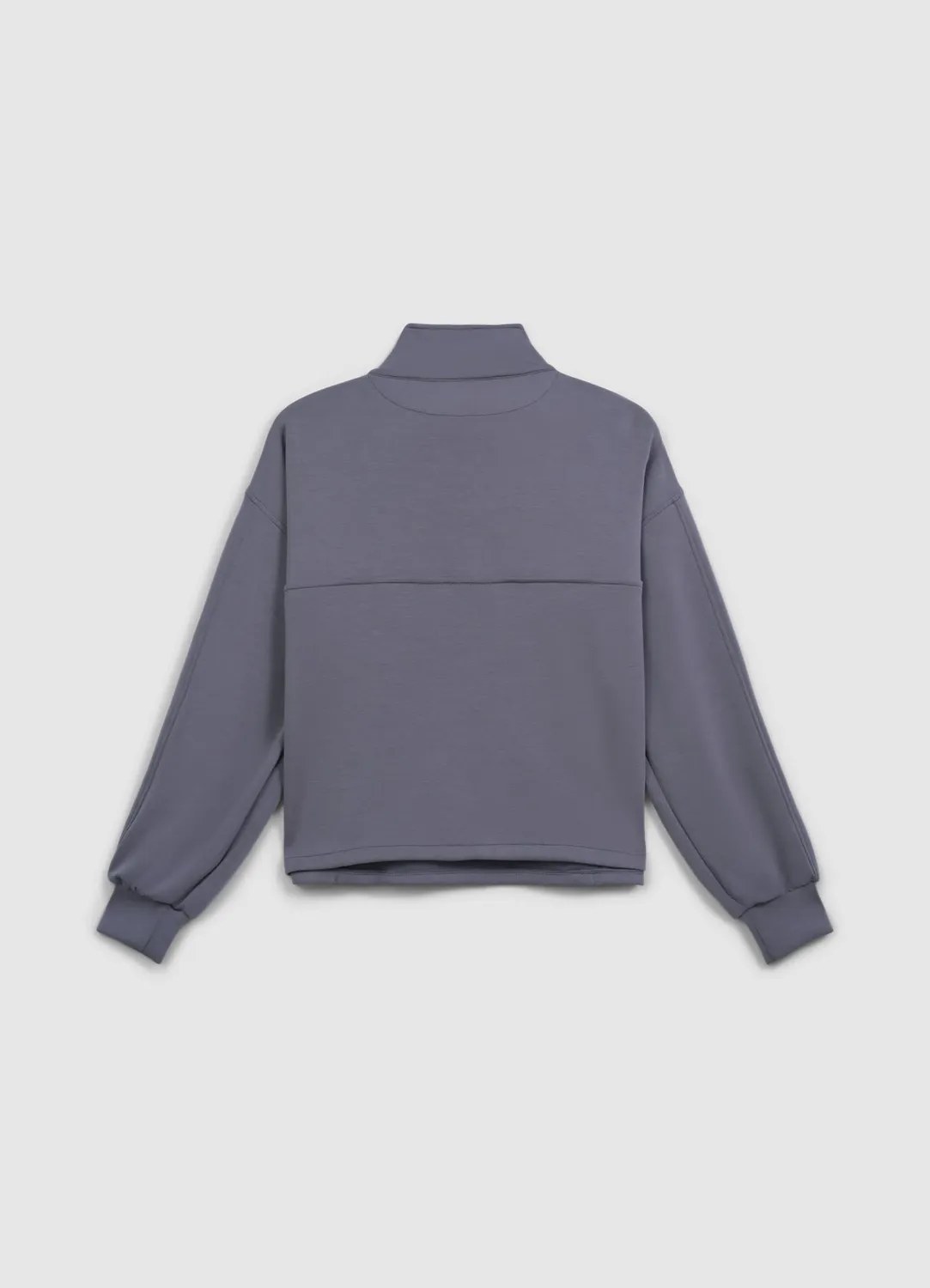 Calliope Sweat femme col montant poche kangourou