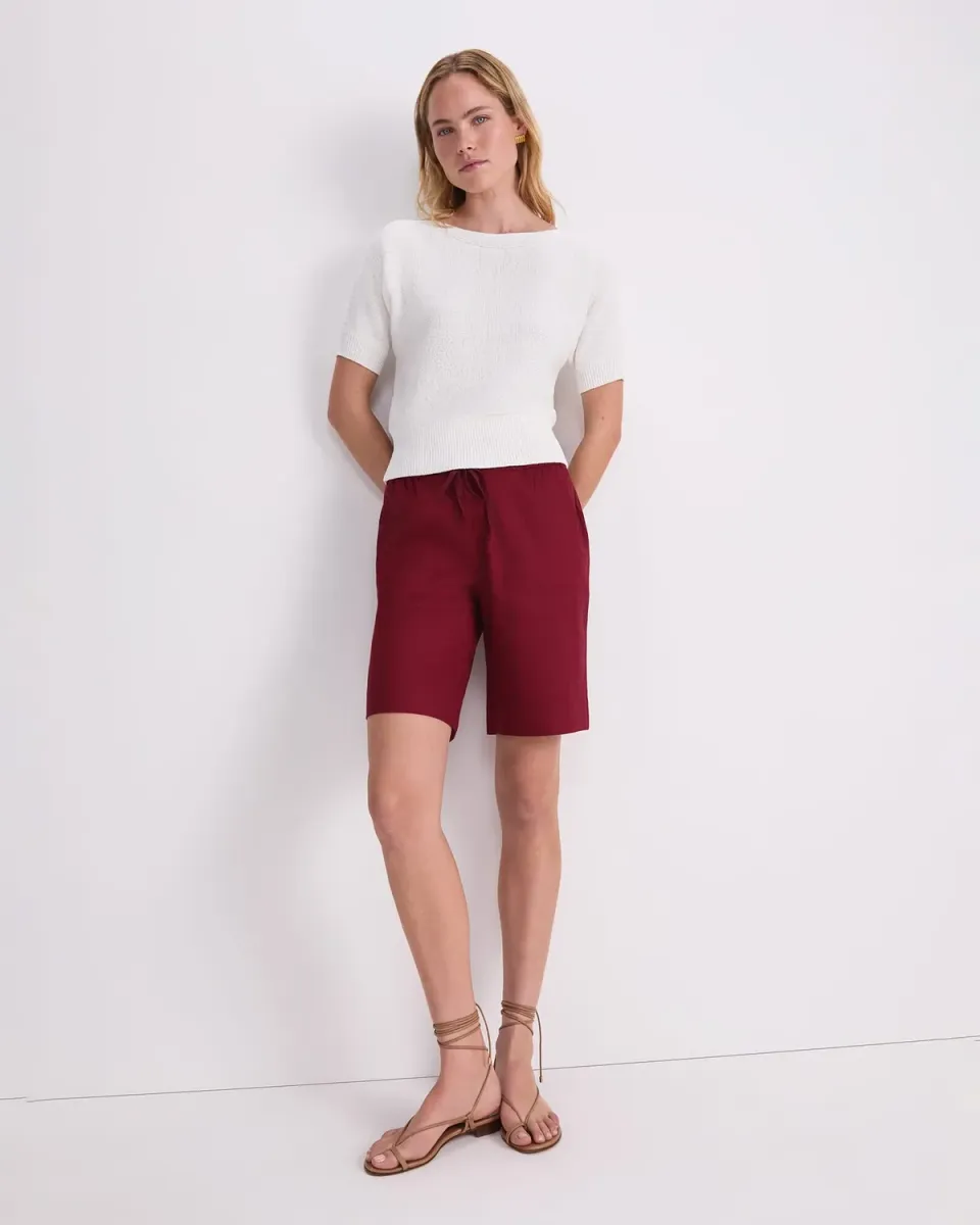 Sportscraft Rosa short femme lin cordon