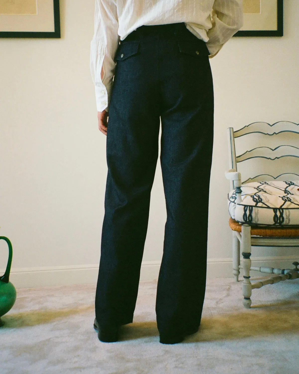 Erevan Walter Siwa Indigo pantalon marin