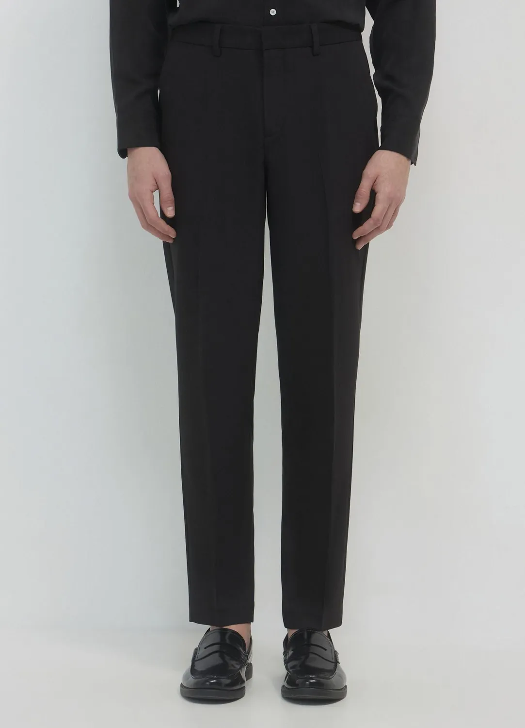 Calliope pantalon homme uni coupe regular