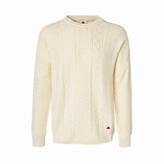 Robe di Kappa Acrab pull blanc cassé laine