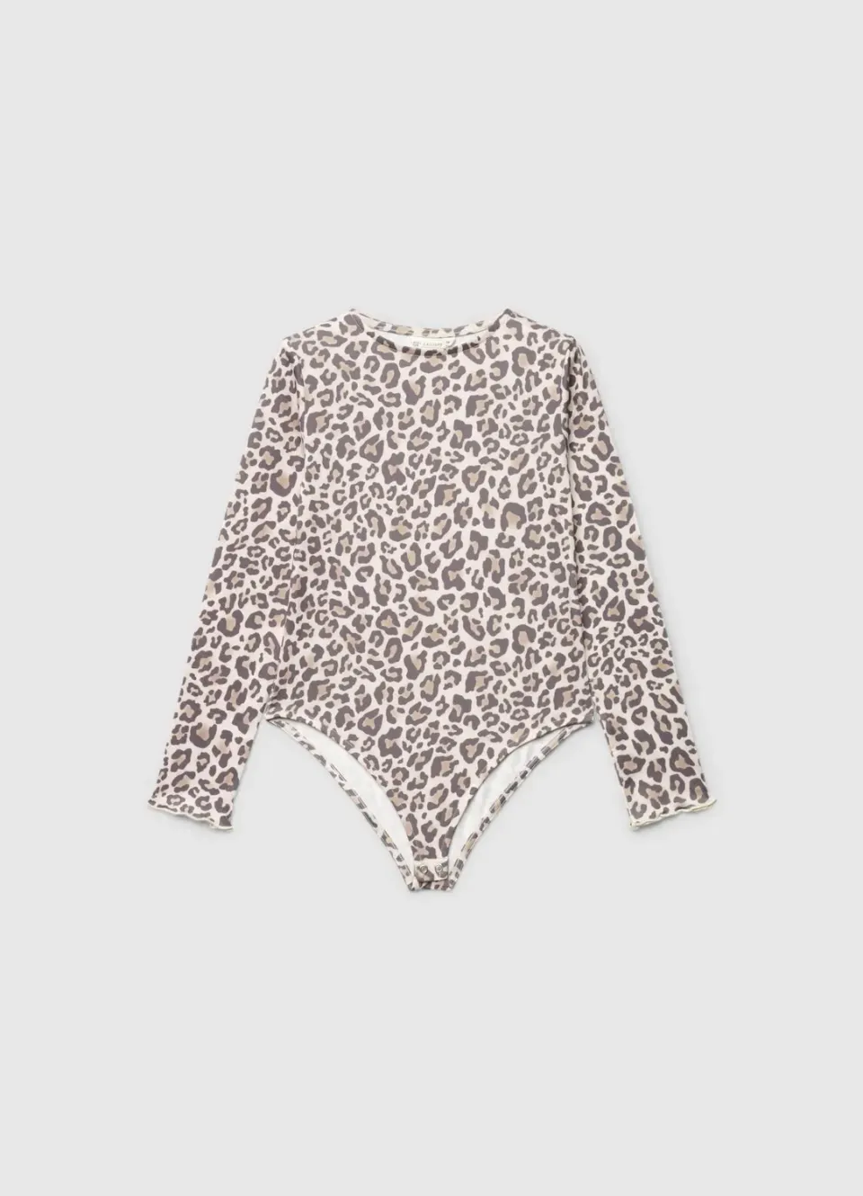 Calliope Body animalier body fille manches longues imprimé