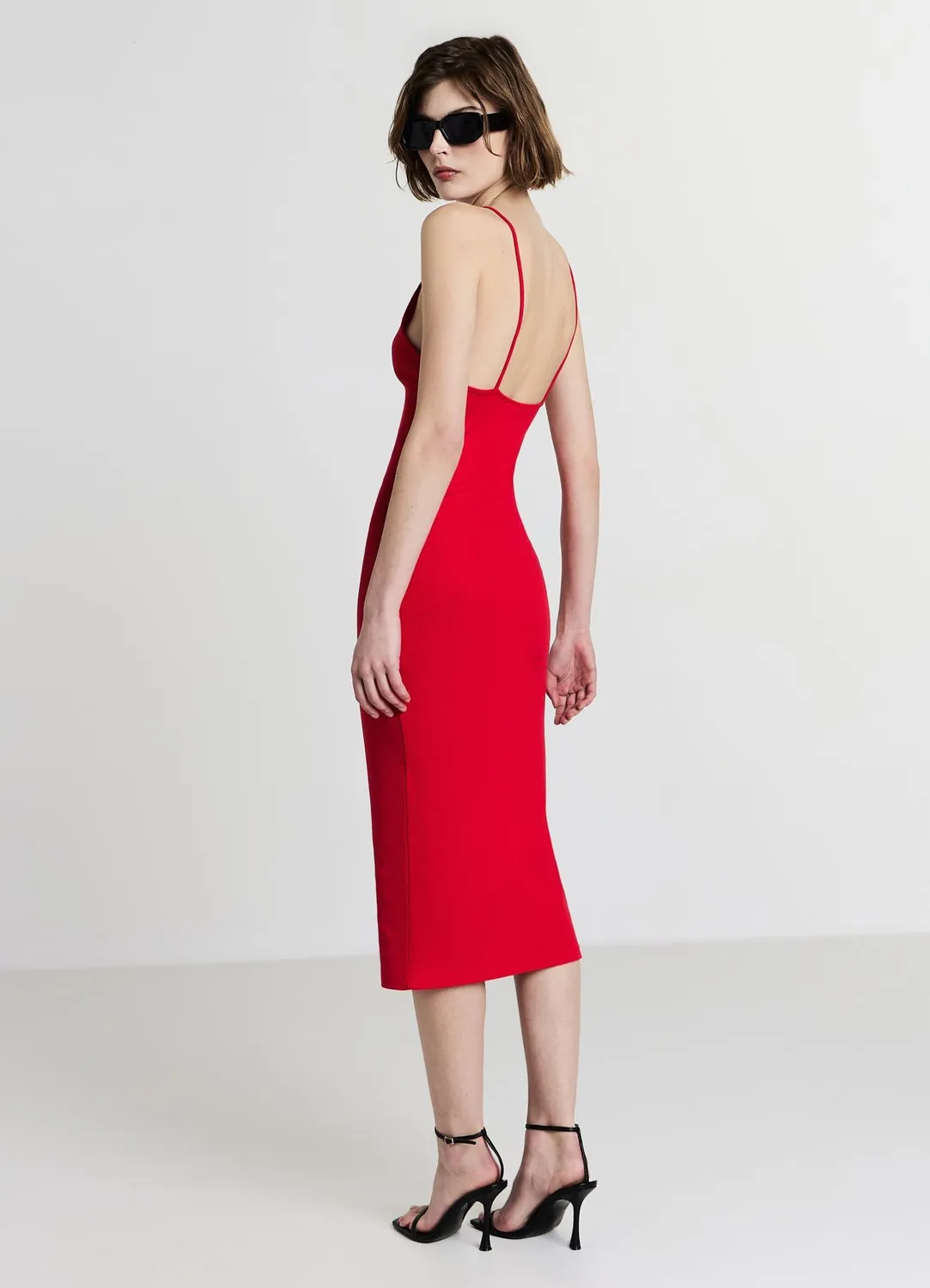Calliope robe longue côtelée femme