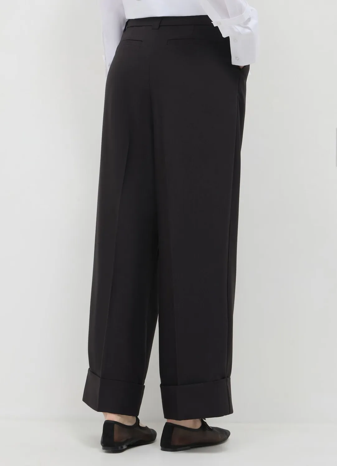 Calliope Palazzo pantalon femme avec ceinture
