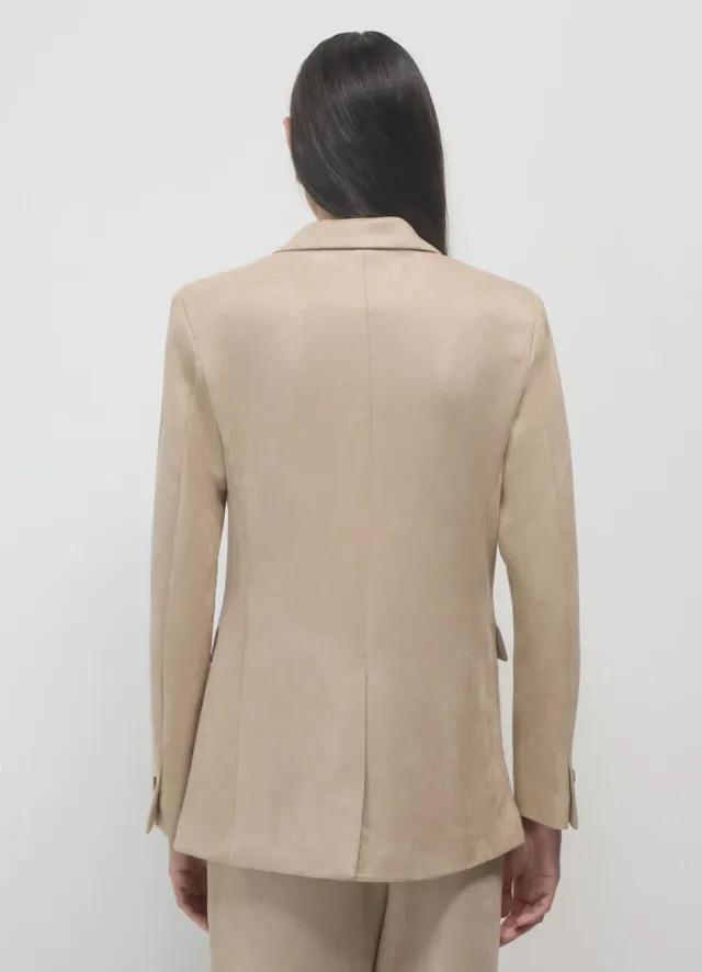 Calliope effet daim blazer femme S à 3XL regular