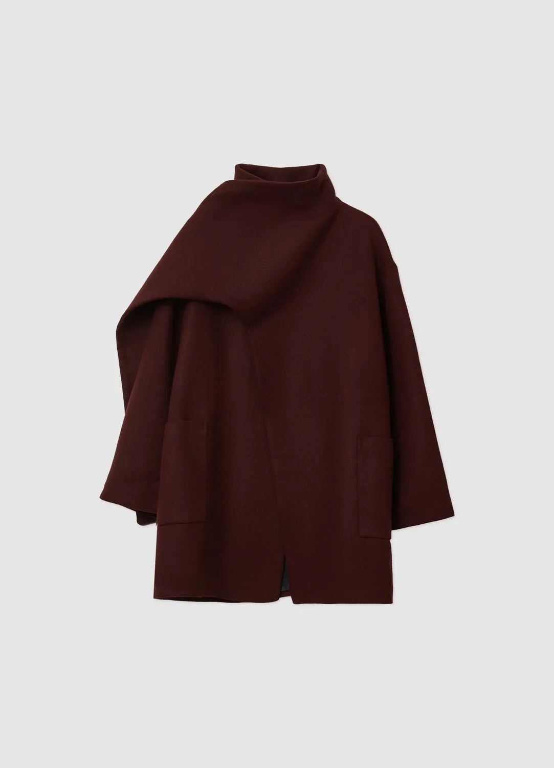 Calliope manteau écharpe intégrée femme taille S