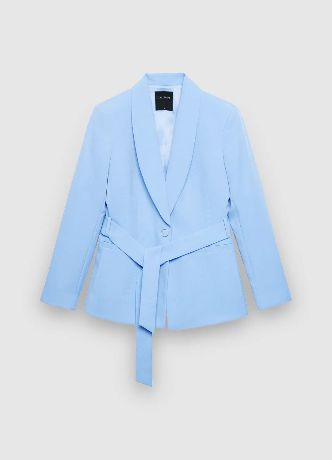 Calliope veste tailleur femme blazer ceinturé