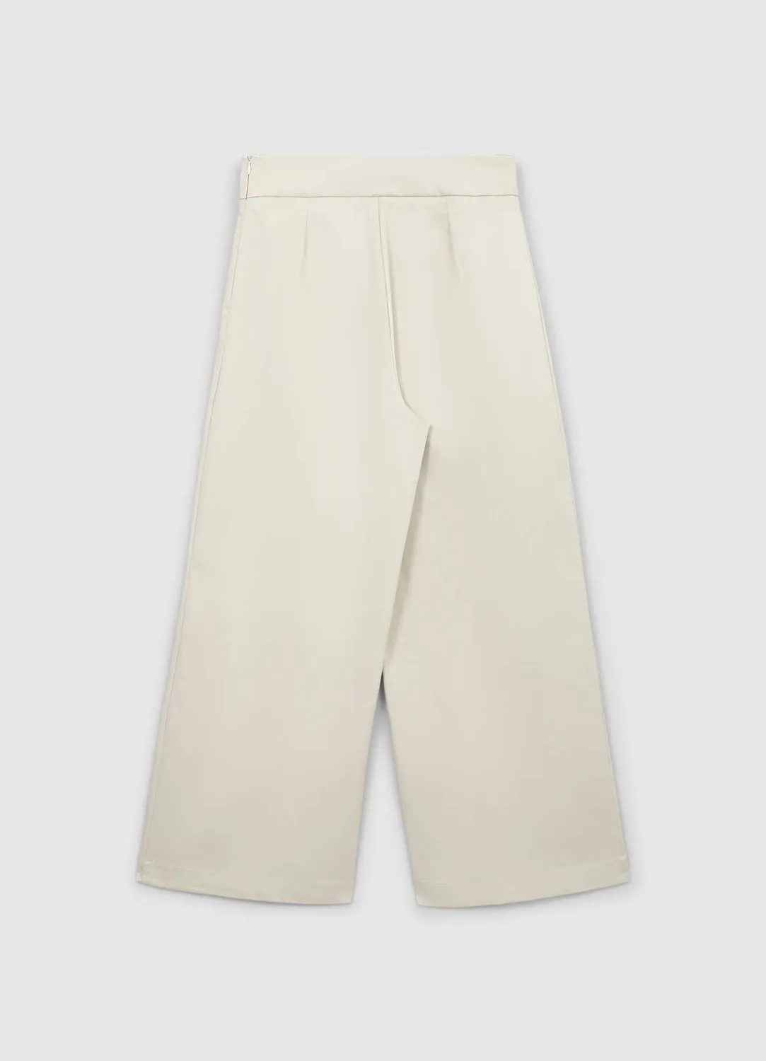 Calliope pantalon culotte coton femme uni regular