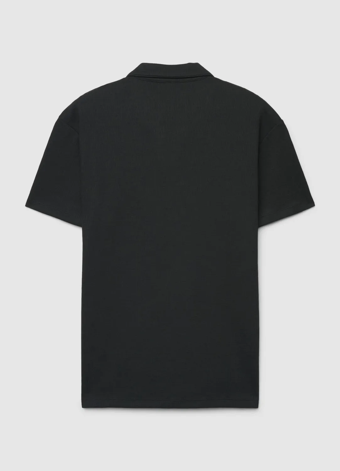Calliope Polo Col V T-shirt homme regular goffré