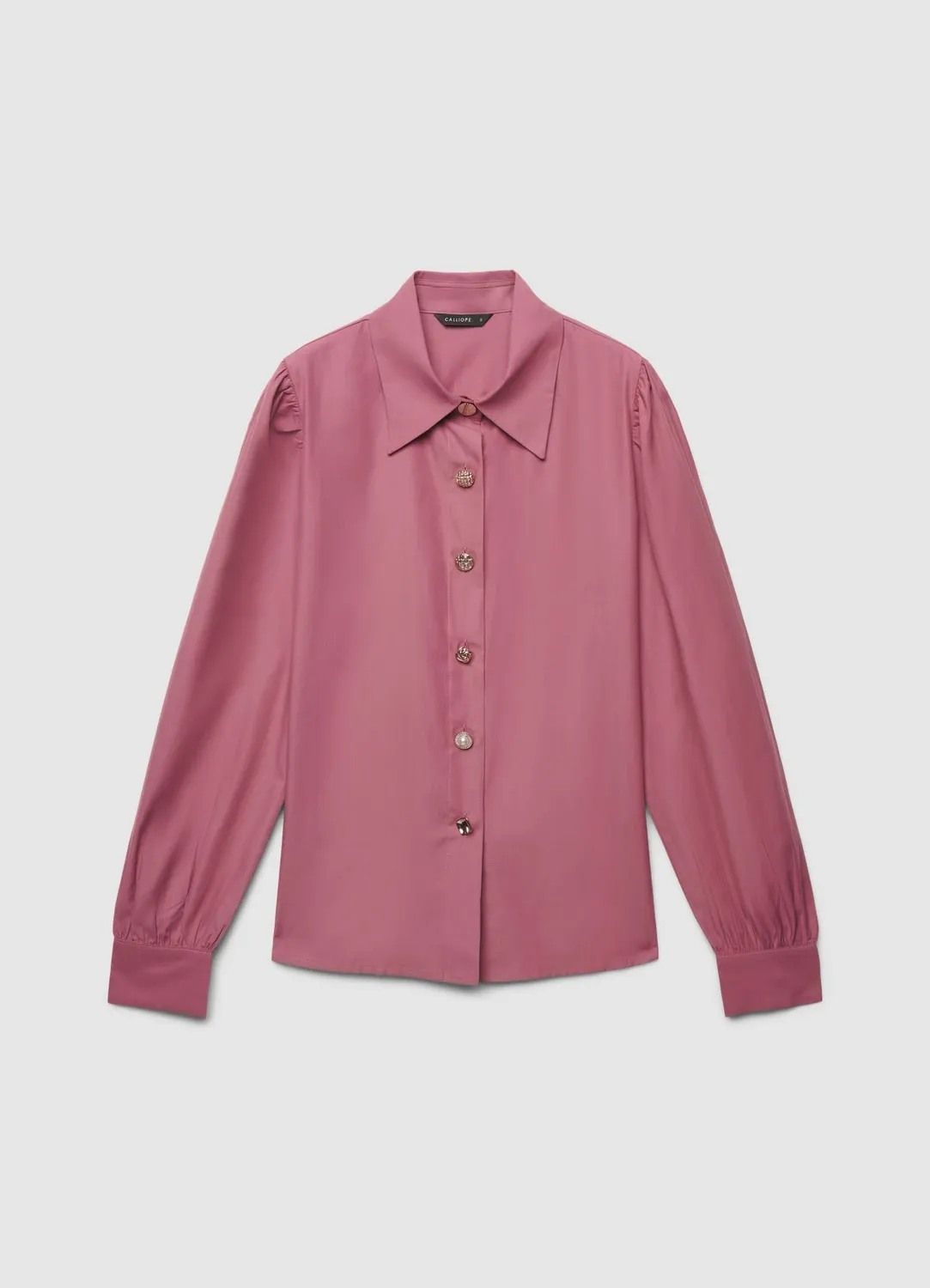 Calliope chemise femme boutons dorés regular