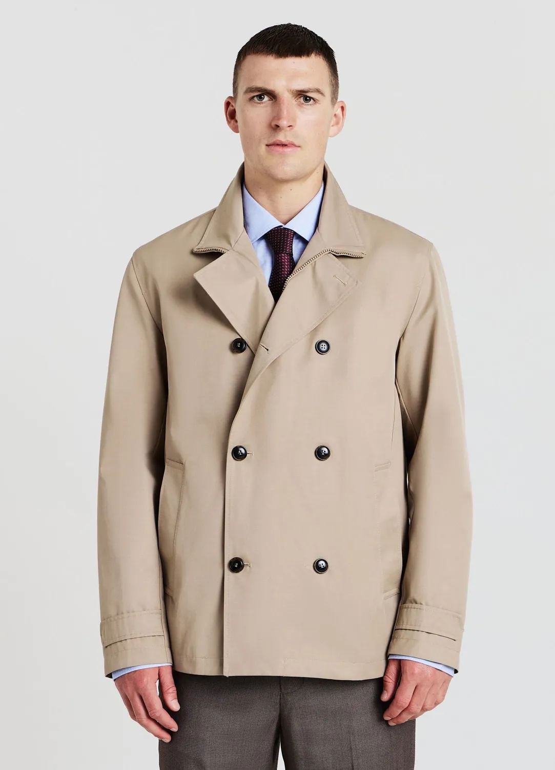 Calliope trench court croisé homme taille L bureau