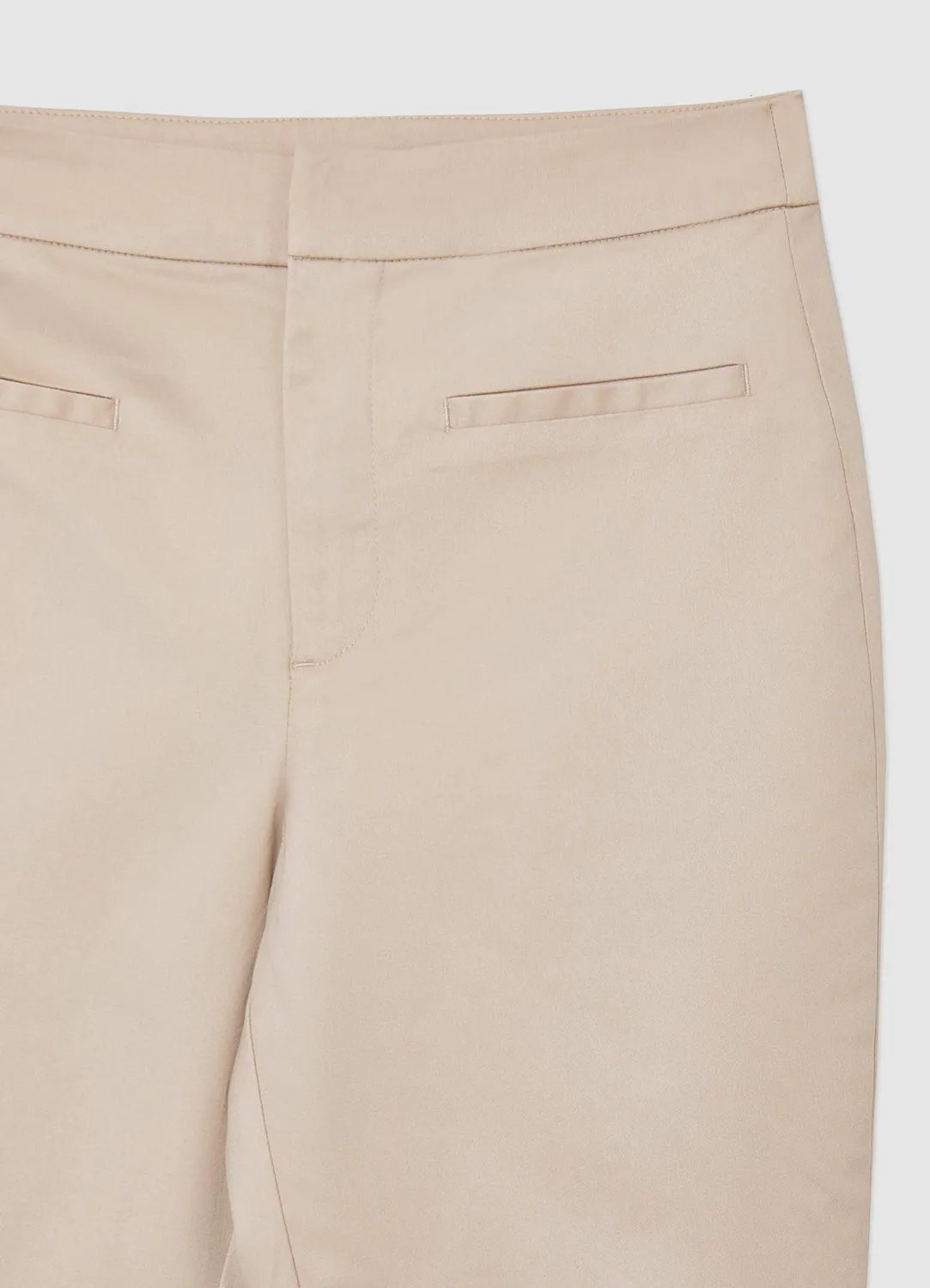 Calliope pantalon cropped flare femme coton