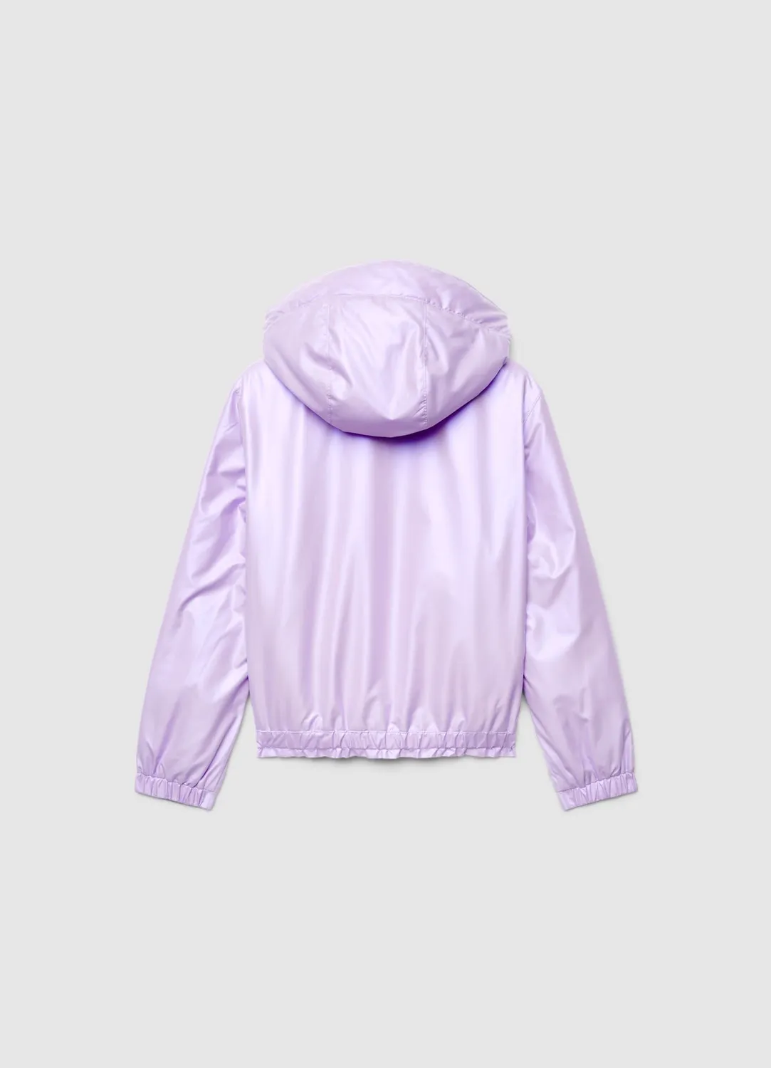 Calliope coupe-vent fille capuche zip effet laminé