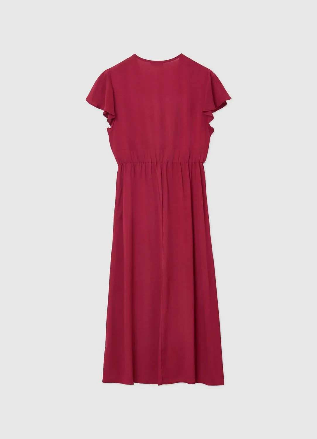Calliope Atelier robe volants col V femme